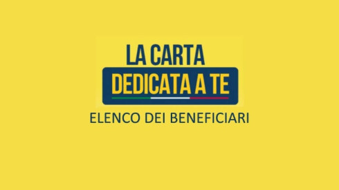 Lista beneficiari carta  Dedicata a Te anno 2025
